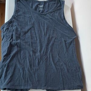 Goodfellow & Co Charcoal Sleeveless Shirt
